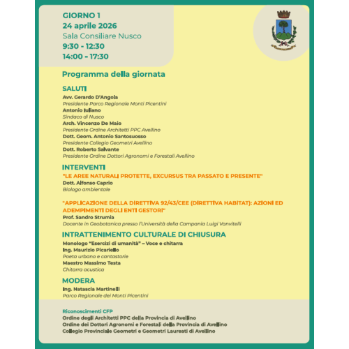 PERCORSO DI FORMAZIONE PROFESSIONALE PER I TECNICI DELLA REGIONE CAMPANIA CON FOCUS SULLE PROCEDURE VIA