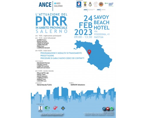 L'attuazione del PNRR in ambito provinciale