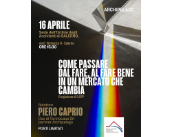 COME PASSARE DAL FARE, AL FARE BENE IN UN MERCATO CHE CAMBIA