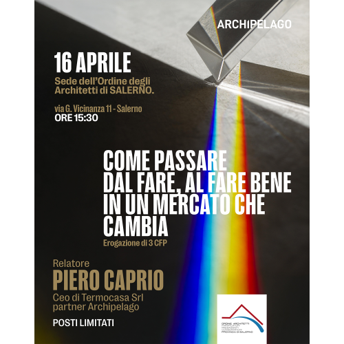 COME PASSARE DAL FARE, AL FARE BENE IN UN MERCATO CHE CAMBIA