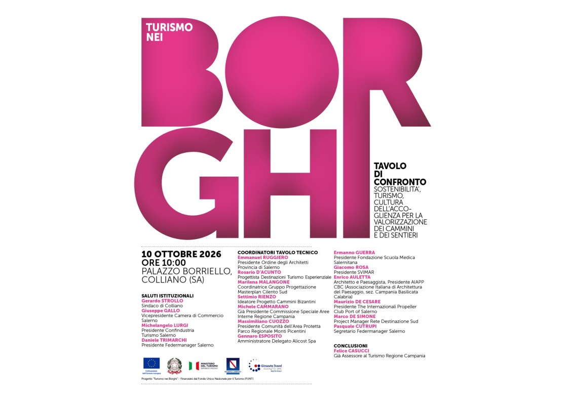 BORGHI - Tavolo di confronto