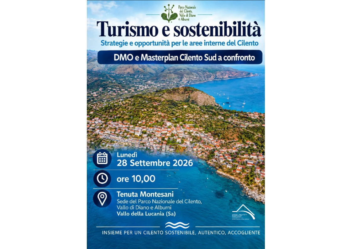 Turismo e sostenibilità. Strategie e opportunità per le aree interne del Cilento