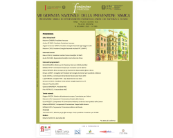 VIII Edizione della Giornata Nazionale della Prevenzione Sismica - 10 dicembre - modalità webinar