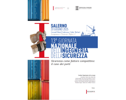 13ª Giornata Nazionale dell’Ingegneria della Sicurezza