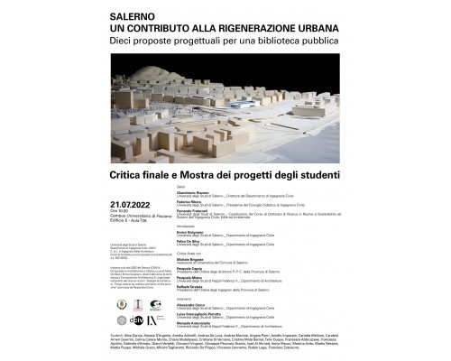 Salerno. Un contributo alla rigenerazione urbana. Dieci proposte progettuali per una biblioteca pubblica