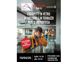 PARAPETTI IN VETRO: IN BALCONE E IN TERRAZZO NON SI IMPROVVISA- CASI STUDIO, CRITERI DI SICUREZZA, SOLUZIONI TECNICHE A NORMA