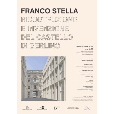 Franco Stella_ Ciclo Progetto e Memoria in presenza