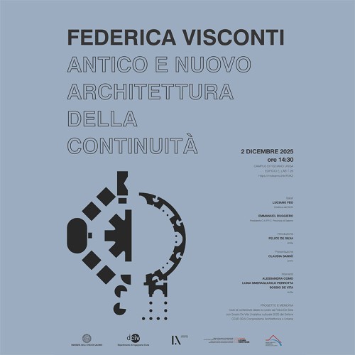 FEDERICA VISCONTI ANTICO E NUOVO ARCHITETTURA DELLA CONTINUITÀ