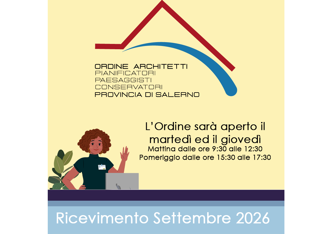 Orario di ricevimento Settembre 2026