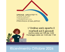 Orario di ricevimento Ottobre 2026
