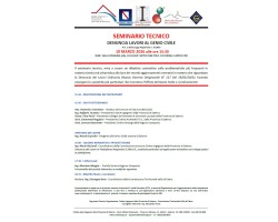 SEMINARIO TECNICO DENUNCIA LAVORI AL GENIO CIVILE- Art. 2 della Legge Regionale n. 9/1983