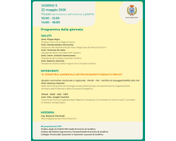 PERCORSO DI FORMAZIONE PROFESSIONALE PER I TECNICI DELLA REGIONE CAMPANIA CON FOCUS SULLE PROCEDURE VIA