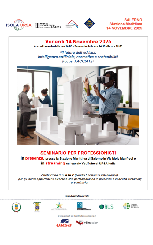 Il futuro dell’edilizia: Intelligenza artificiale, normative e sostenibilità Focus: FACCIATE