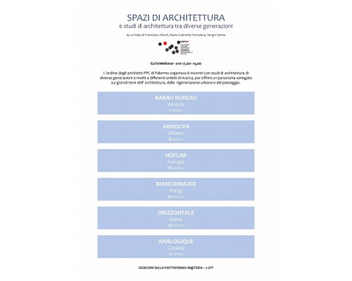 SPAZI DI ARCHITETTURA 