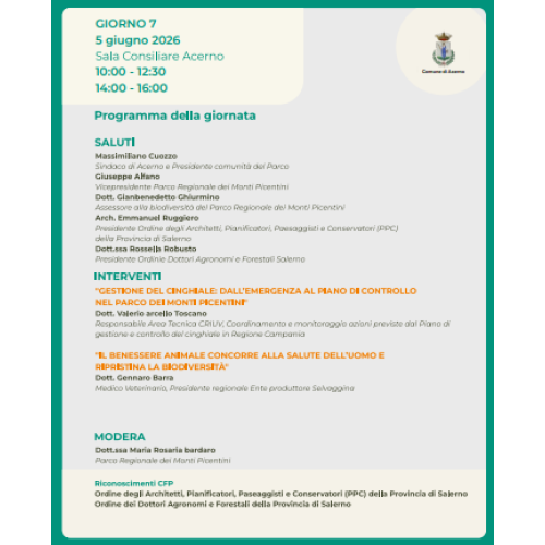 PERCORSO DI FORMAZIONE PROFESSIONALE PER I TECNICI DELLA REGIONE CAMPANIA CON FOCUS SULLE PROCEDURE VIA
