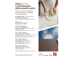 Oltre il limite: La Rivoluzione delle grandi Lastre