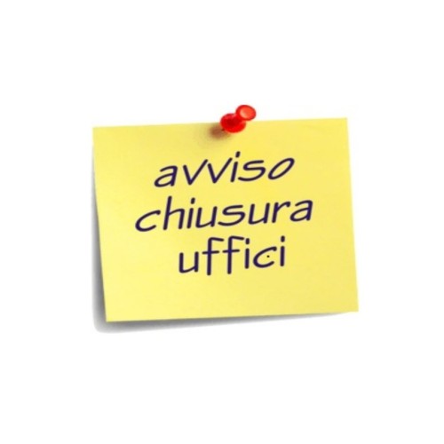 27 Maggio 2026| CHIUSURA SEDE DELL'ORDINE 